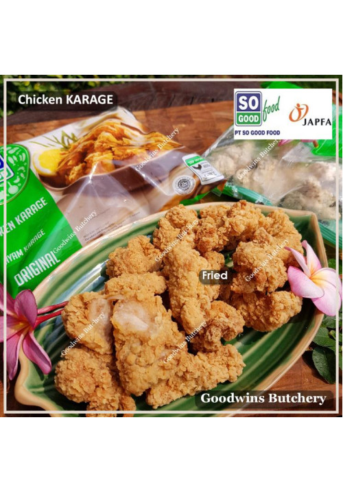 SoGood frozen CHICKEN KARAGE So Good Food 400g